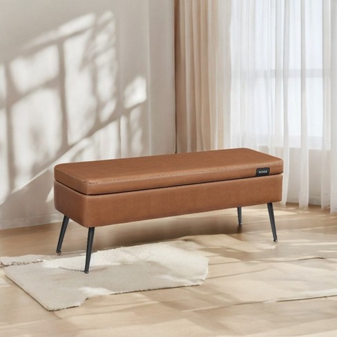 Bedroom bench with shelf hotsell