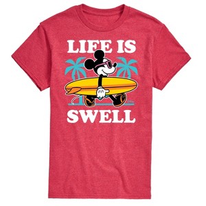 Men's - Disney - Life Is Swell Short Sleeve Graphic T-Shirt - 1 of 4