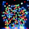 Dazzle Bright 300 LED Christmas String Lights, 100 FT Connectable Waterproof String Lights Green Wire with 8 Modes Multi Colored - 3 of 4