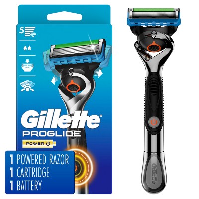 Gillette Proglide Power Razor For Men - 1 Gillette Power Razor Handle ...