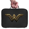 Justice League Wonder Woman Logo Insulated Soft Sided Lunch Box - 3 of 4
