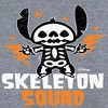 Women's - Lilo and Stitch - Halloween Skeleton Squad Graphic Racerback Tank - 2 of 4