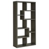 NicBex Modern 8-Shelf Bookshelf with Open Shelves,71" Tall MDF Book Rack for Bedroom,Living Room,Gray - 2 of 4