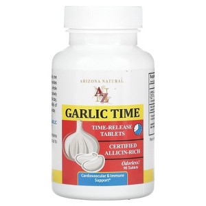 Arizona Natural Garlic Time, 600 mg, 90 Tablets - 1 of 4
