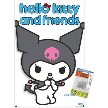 Trends International Hello Kitty and Friends: Hello - Kuromi Feature Series Unframed Wall Poster Prints