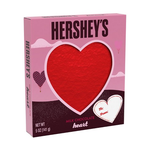 Classic Red Heart Milk Chocolates - 1 lb