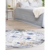 Unique Loom Malibu Collection Area Rug - Surfrider - 4 of 4