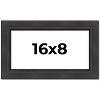 PosterPalooza | Panoramic Traditional Black Picture Frame - UV Acrylic, Foam Board Backing, Hanging Hardware - 2 of 4