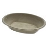 Sabert 27 oz Oval Burrito Bowl Natural Plant Fiber No Added PFAS - Pack of 150 - 2 of 3