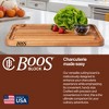 John Boos Block Prestige Edge Grain Maple Wood Reversible Cutting Board with Fluid Channel - 4 of 4