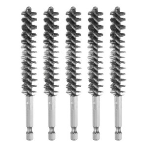 Unique Bargains Stainless Steel Cleaning Tools and Accessories Durable 1/4 Inch Hex Bore Brushes - 1 of 4