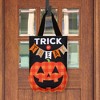 Briarwood Lane Halloween Burlap Door Hanger 18x12 Trick Or Treat Pumpkin For Halloween Door Hanger - 2 of 2