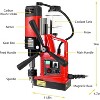 Magnetic Drill Press, 1100W 1.6" Boring Diameter, Power Portable Magnetic Drill, 550 RPM Drilling Machine for any Surface Home Improvement - 4 of 4