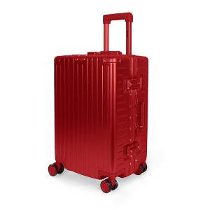 NEW YORK XPRESS Zipperless Luggage AL-12501,Aluminum Frame w/TSA LOCK w/Spinner Wheels - 1 of 4