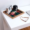 Emanuela Carratoni Tartan Theme Square Bamboo Tray - Deny Designs - 2 of 3