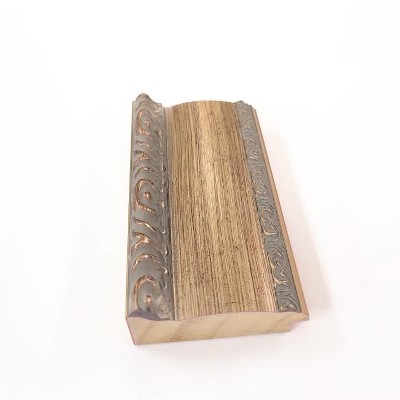 Fleur Silver Satin Finish Wood Wall Picture Frame