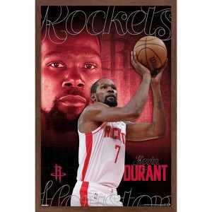 Trends International NBA Houston Rockets - Kevin Durant 25 Framed Wall Poster Prints - 1 of 4