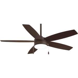 52" Minka Aire Airetor Oil-Rubbed Bronze LED Pull Chain Ceiling Fan - 1 of 4