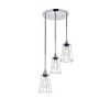 Elegant Lighting Auspice 3 light chrome Pendant - 4 of 4
