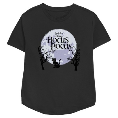 Women's Hocus Pocus Binx Logo T-shirt : Target