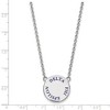 Black Bow Jewelry Sterling Silver Delta Phi Epsilon Greek Life Necklace 18 Inch - 2 of 4