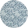Unique Loom Outdoor Coastal Shoal Fishes Woven Area Rug - 2 of 4