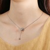 Unique Bargains Layered Choker Necklaces Circle Pendant Choker Necklace for  Women Silver Tone 1PC