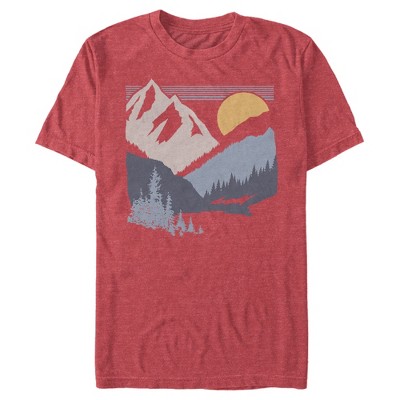Men's Lost Gods Dusk Valley Sunset T-Shirt
