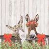 C&F Home 27" x 18" Printed Christmas Donkey Christmas Holiday Machine Washable Cotton Kitchen Dish Towel Decor Decoration - 3 of 4