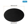 Unique Bargains Durable Felt Fabric Non-Slip Self-Adhesive Elastic Furniture Pads Black 8 Pcs - 2 of 4