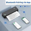 JADENS Portable Bluetooth Thermal Printer for US Letter/A4 - 3 of 4