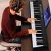Costway 88 Key Folding Piano Keyboard with Wireless MIDI Dual Speakers 1000 Timbres Black/Pink/White - 4 of 4