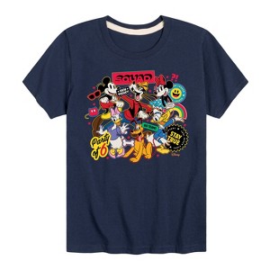 Boys' - Disney - Sticker Group Short Sleeve Graphic T-Shirt - 1 of 4