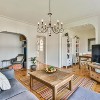 LNC Andromeda 6-Light 31.1" French Country/Cottage Candle Chandelier,Distressed White Wood Rustic Bronze - 4 of 4