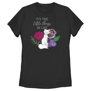 Women's Aristocats Duchess It’s the Little Things in Life T-Shirt - 1 of 4
