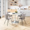 Zuo Thibideaux Dining Chair (Set of 2) Light Gray - 2 of 4