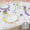 Big Dot of Happiness 90’s Throwback - 1990s Party Paper Charger and Table Decorations - Chargerific Kit - Place Setting for 8 - 2 of 4