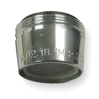 Kissler  Aerated Outlet,Metal,15/16"- 27,PK6 AB83-6010
