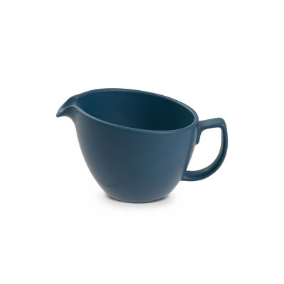 Nambe Orbit Cream Pitcher - Aurora Blue
