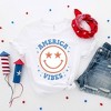 Simply Sage Market Women's America Vibes Smiley Short Sleeve Graphic Tee - 3 of 3
