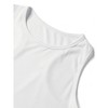 Nlife Womens Western Sparkly Fringe Sleeveless Crop Tops Cowgirl Going Out Cropped Tank Tops with Glitter Tassel - 4 of 4