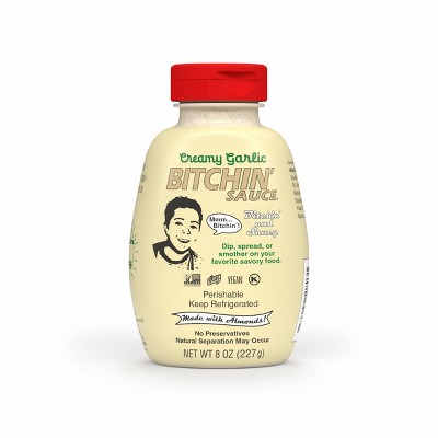 Bitchin' Sauce Creamy Garlic Squeeze Bottle - 8oz