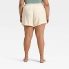 Women's High-Rise Modern Gauze Shorts - A New Day™ - 2 of 3