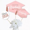 Big Dot of Happiness Rose Gold Grad - 2026 Graduation Party Centerpiece Sticks - Table Toppers - Set of 15 - 2 of 4