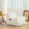 Airsurfer Oversized Bean Bag Chair with Armrests, Plush Lounge Seat for Adults, Cozy Floor Sofa for Living Room, Bedroom or Dorm - 4 of 4