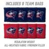 NHL Columbus Blue Jackets 2'x4' Wood Toss Game Set - 4 of 4