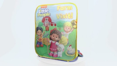 Fisher Price Pop Up Play Tent Farm Animal Storybook With Educational Role Play And Bonus Electronic Sound Module Target