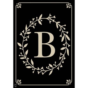 Briarwood Lane Classic Monogram Letter B House Flag Double-Sided 28" x 40" - 1 of 4