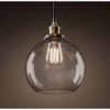 10" x 14" 10" Carbon Loft Gertrude Pendant Clear - Warehouse Of Tiffany: Brass Finish, Edison Bulb Style, ETL Listed - 2 of 2