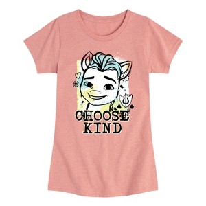 Girls' - My Little Pony - Hitch Choose Kind Fitted Short Sleeve Graphic T-Shirt - 1 of 4